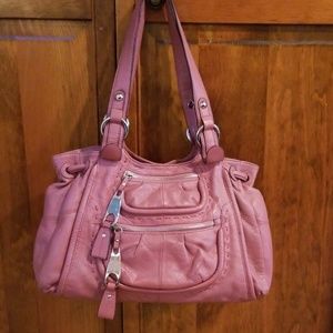 B Makowsky leather purse